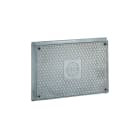 CONCHIGLIA - CON046210001 Serie PZ - Chiusino stradale per pozzetto in alluminio, IP55, dimensioni 169 x 266 x 40 mm (BxAxP)