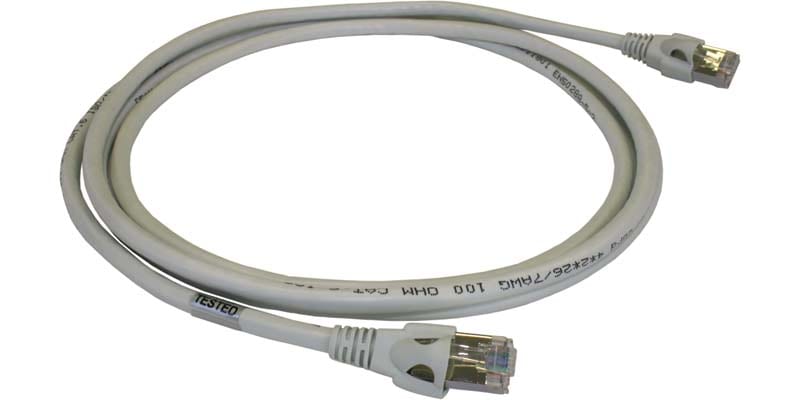 QUBIX SPA - QBX2005072 PATCH CORD CCS C6 F/UTP 2MT BIANCO
