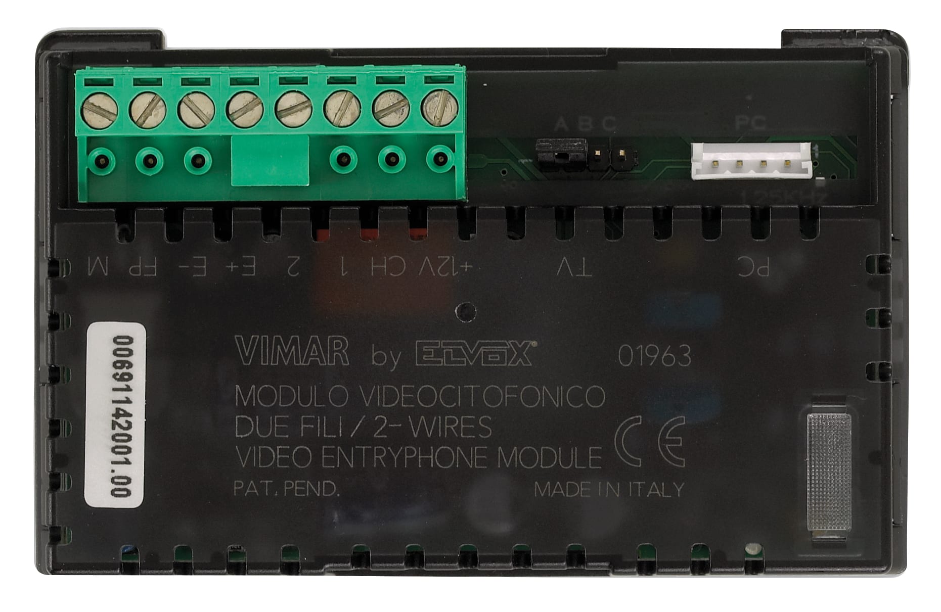 VIMAR SPA - VIWR01963 MODULO VIDEOCITOFONICO DUE FILI