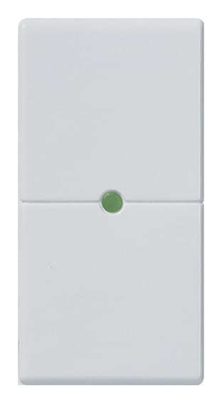 VIMAR SPA - VIWR14531.S.SL Tasto 1M neutro puls. basculanti Silver