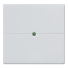 VIMAR SPA - VIWR14532.S.SL Tasto 2M neutro puls. basculanti Silver