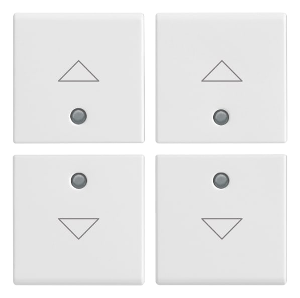 VIMAR SPA - VIWR14841.3 QUATTRO MEZZI TASTI 1M FRECCIA BIANCO