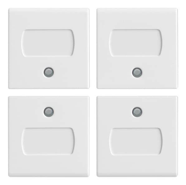 VIMAR SPA - VIWR14841.5 QUATTRO MEZZI TASTI 1M ETICHETTA BIANCO