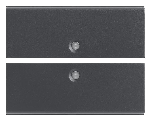 VIMAR SPA - VIWR19842 Due mezzi tasti 2M neutri grigio
