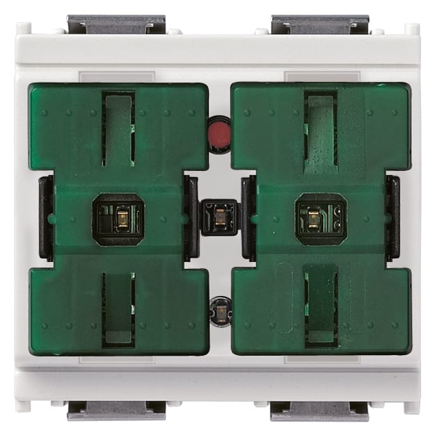 VIMAR SPA - VIWR16967.B Due pulsanti basculanti+att.tapparelle b