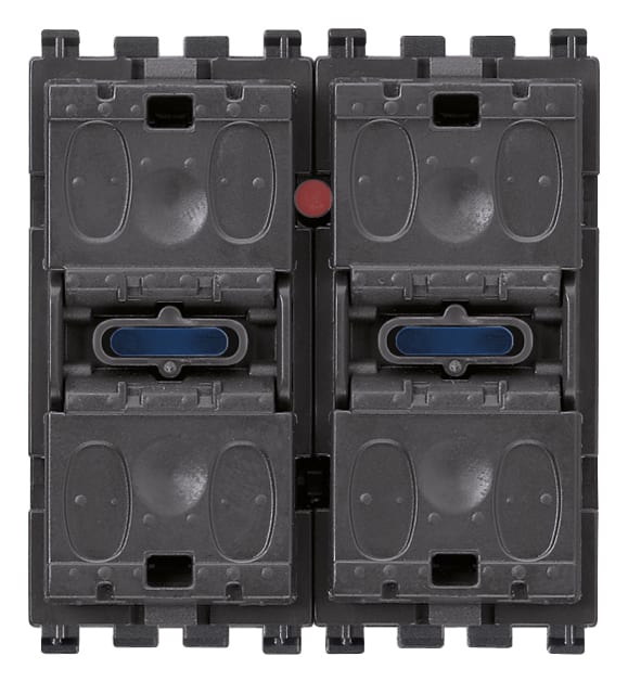 VIMAR SPA - VIWR19527.1 Due pulsanti bascul+att. tappar. lamelle