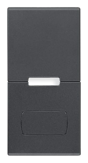 VIMAR SPA - VIWR20531.0 Tasto 1M pers. pulsanti semplici grigio