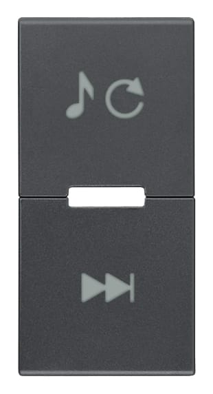 VIMAR SPA - VIWR20531.23 Tasto 1M cambio sorgente/traccia grigio