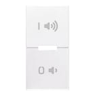 VIMAR SPA - VIWR20531.24.B Tasto 1M simboli ON/OFF volume bianco