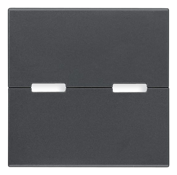 VIMAR SPA - VIWR20532.S TASTO 2M NEUTRO PULS. BASCULANTI GRIGIO