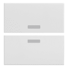 VIMAR SPA - VIWR20842.B Due mezzi tasti 2M neutri bianco