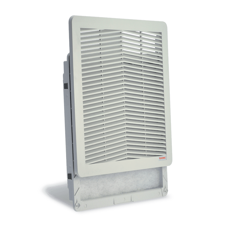 DKC-RAMKLIMA - KLMR5KF08 Griglia di ventilazione con filtro, dimensioni 108 x 108 mm