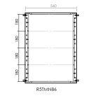 DKC-RAMBLOCK - RMBR5TMN86 TELAIO MODULARE 800X600