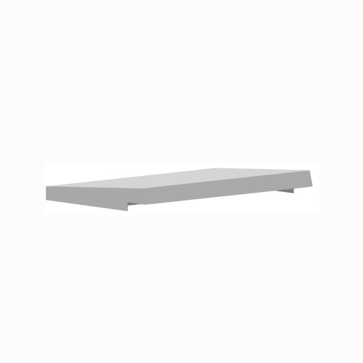 DKC-RAMBLOCK - RMBR5TT063 Tetto per protezione cassa, dimensioni 600 x 300 mm (LxP)