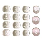 VIMAR SPA - VIWR969 SERIE TASTI ACCIAIO TARGHE ALFANUMERICHE
