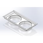 DKC-RAMKLIMA - KLMRAKLMCNV04 CONVOGLIATORE TETTO 1000-2000W RAL7035