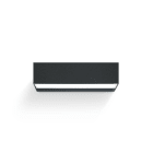 BOBOLI IN LUCE SRL - BBXRCAB7S RECTA APPLIQUE R7S BIEMISSIONE DARK