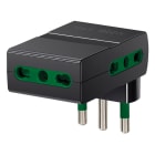 VIMAR SPA - VIWRI.00311 ADATTATORE MULT. S17 + 3P17/11 NERO