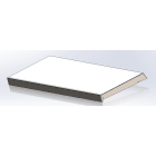 DKC-RAMBLOCK - RMBRITT0591 Tetto per protezione cassa, INOX AISI 304, dimensioni 500 x 250 mm (LxP)