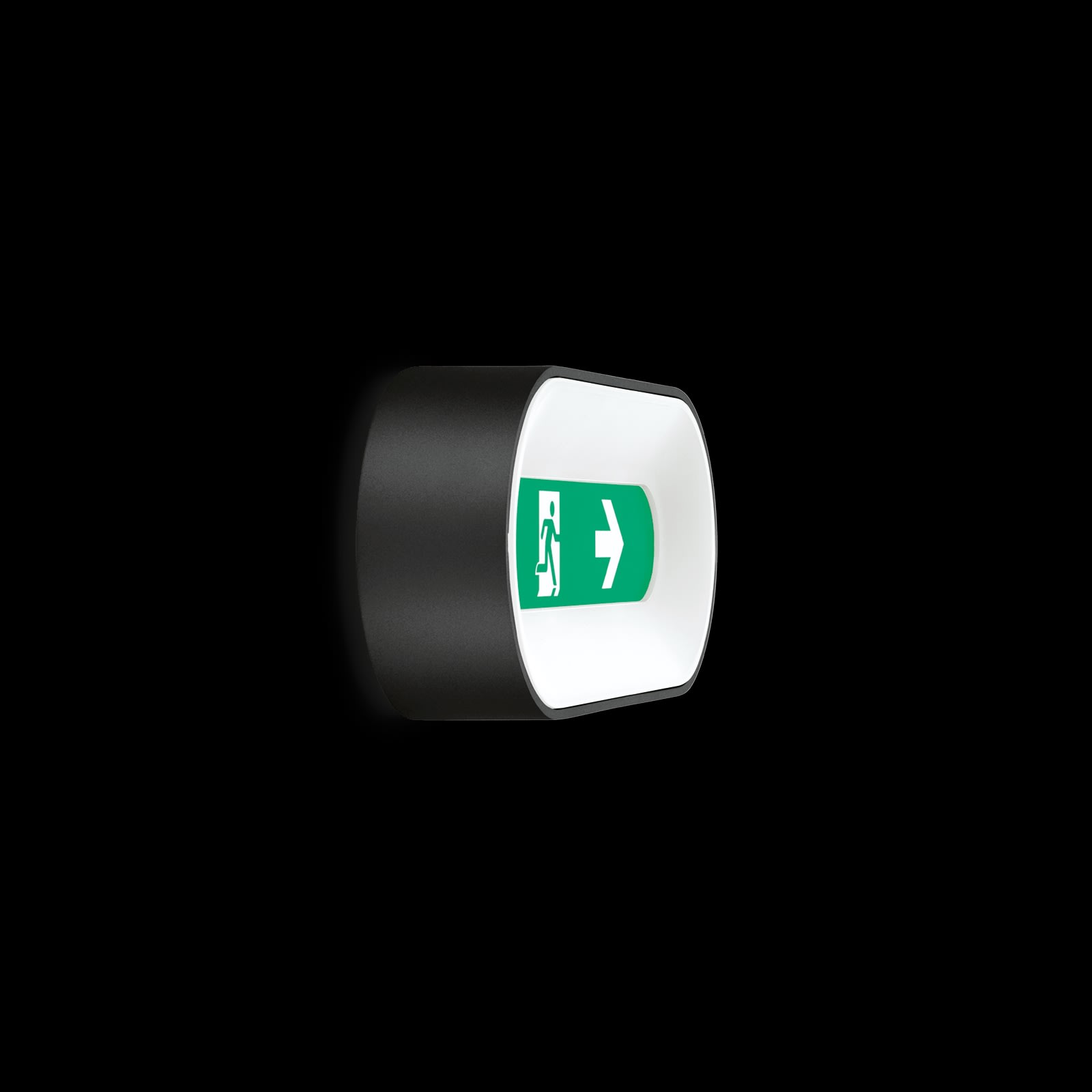 LOMBARDO - LOMLL124069N Ross 280 Emerg. LED 4K Nero Em.