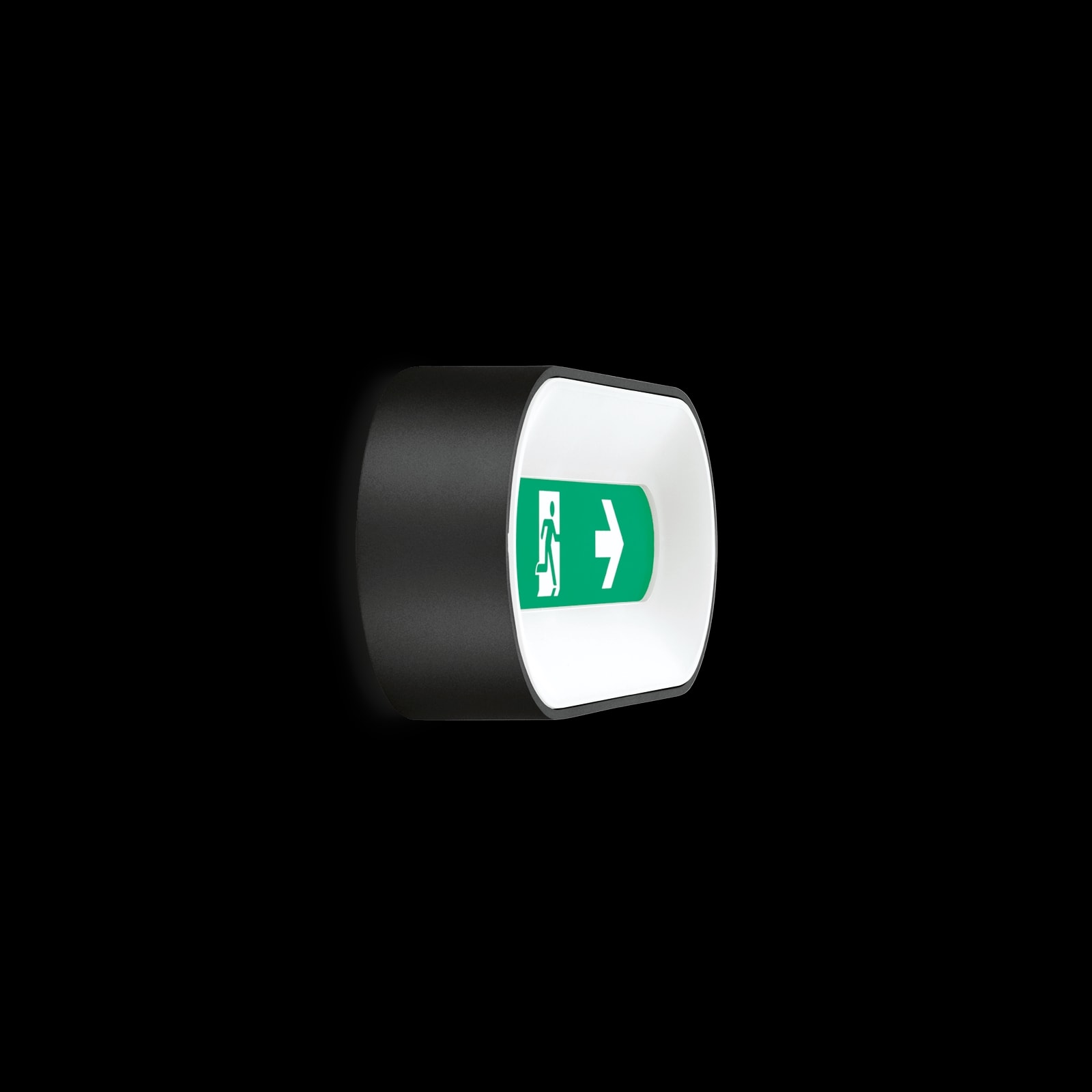 LOMBARDO - LOMLL124069N ROSS 280 EMERGENZA LED 4K 9W NERO EM.