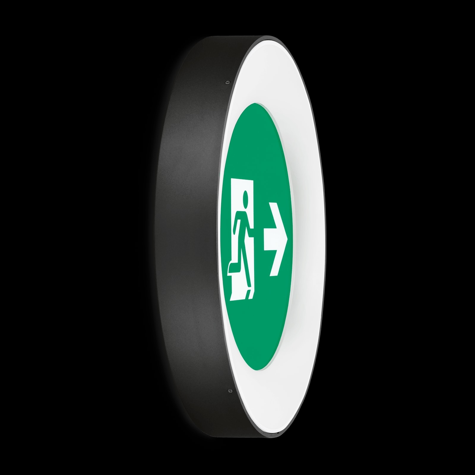 LOMBARDO - LOMLL124074N Ross 330 Emerg. LED 4K Nero Em.