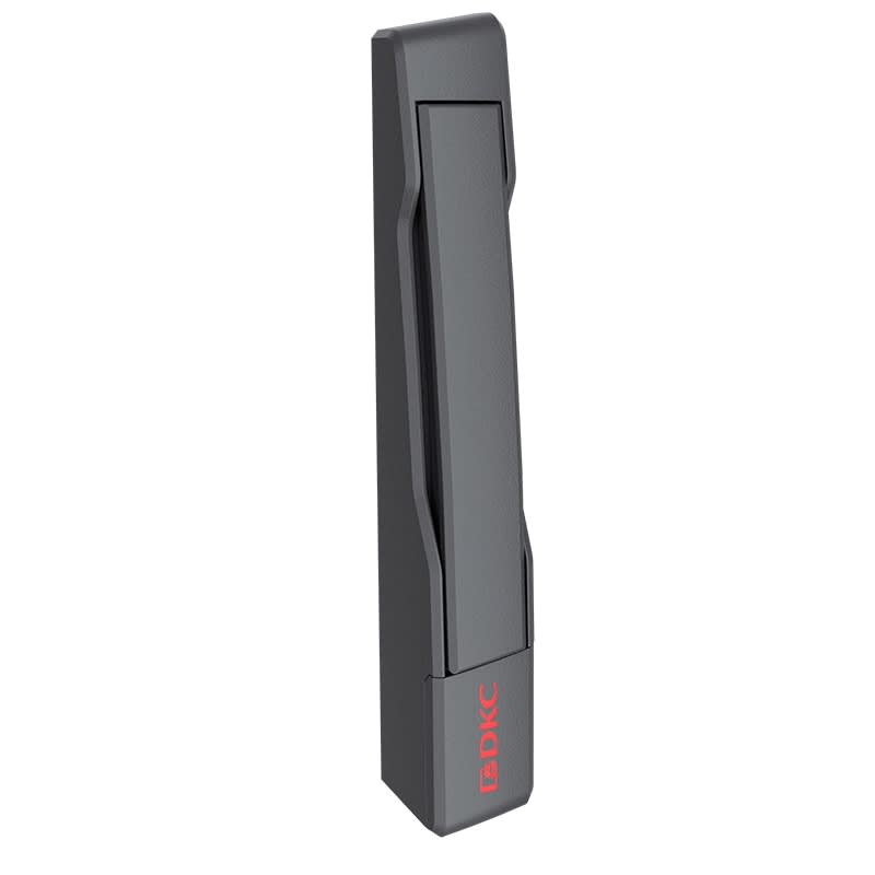 DKC-RAMBLOCK - RMBRPCE510 Maniglia a leva con inserto a doppia aletta 3 mm e logo DKC