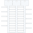 BRADY ITALIA - MODSA4224 TAG -4 30 WHITE 1020-ETICHETTA