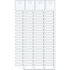BRADY ITALIA - MODSA4X15 TAG -4X15 -4 STICKS WHITE 2048-ETICHETTA