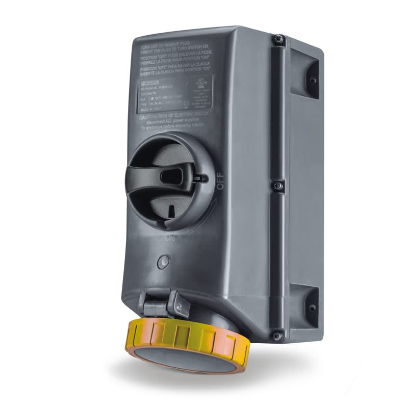 SCAME PARRE SPA - SCASCM330MI4W PRESA INTERBL. 30A 2P 3W 4H