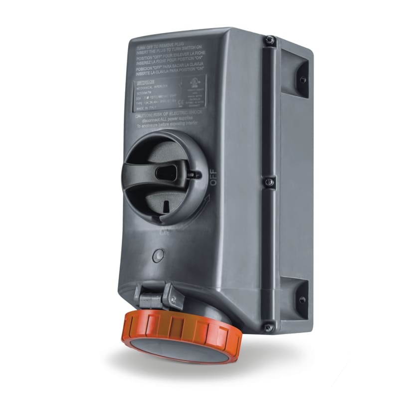 SCAME PARRE SPA - SCASCM430MI12W PRESA INTERBL. 30A 3P 4W 12H