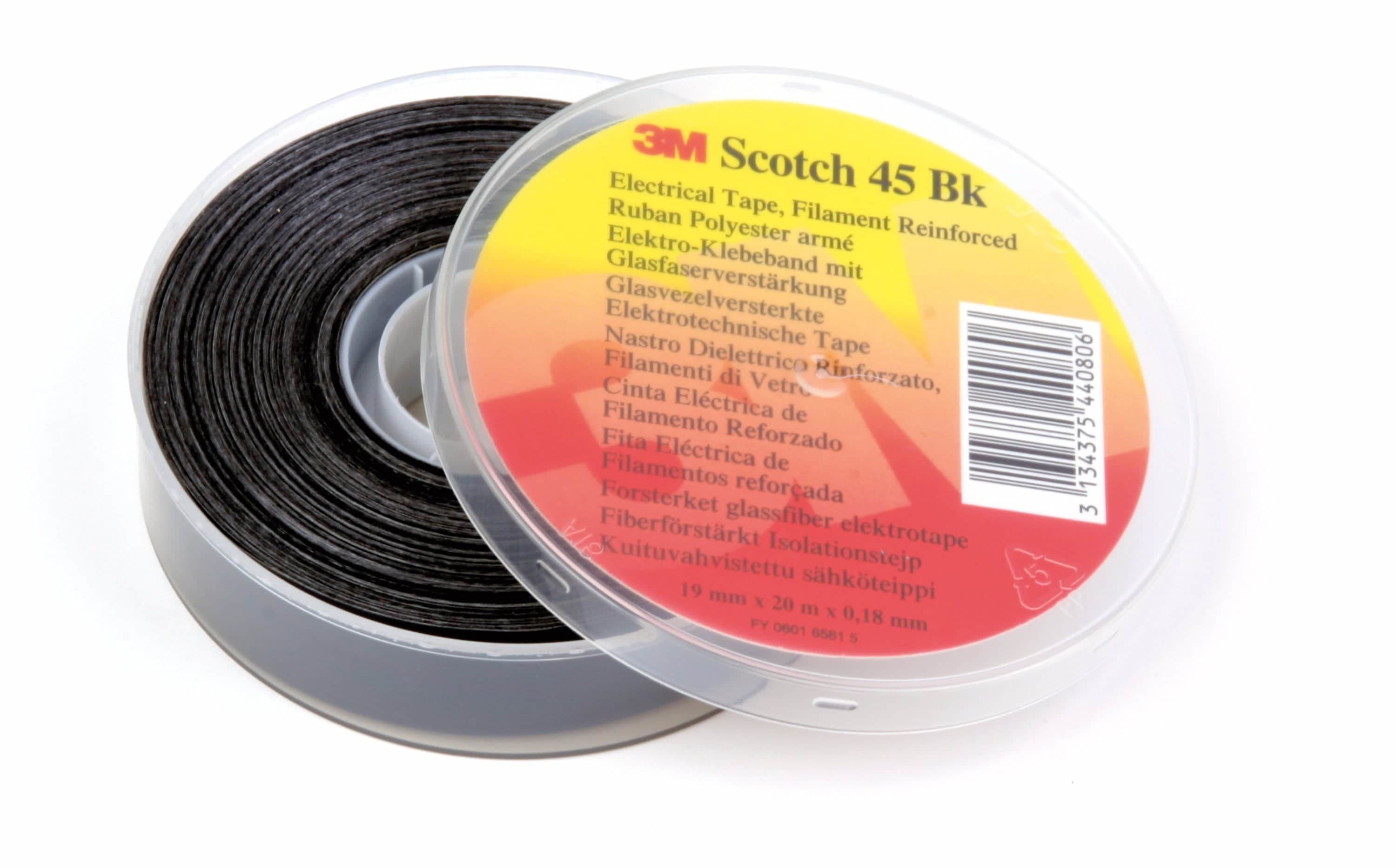 3M ITALIA - 3MI7100119551 ET 45 NERO 19MMX20M