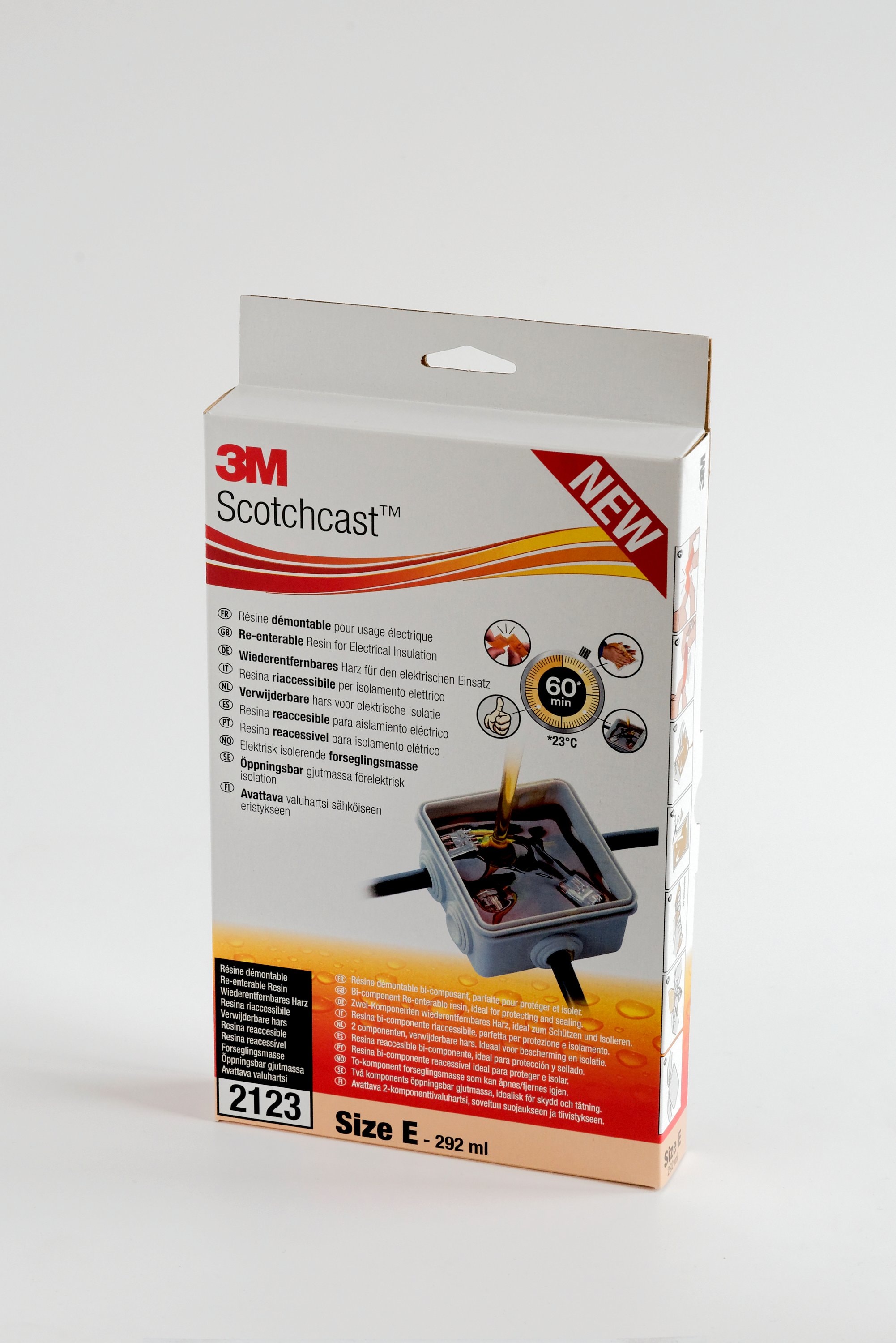 3M ITALIA - 3MI7100220930 SCOTCHCAS 2123-E RESINA 292ML