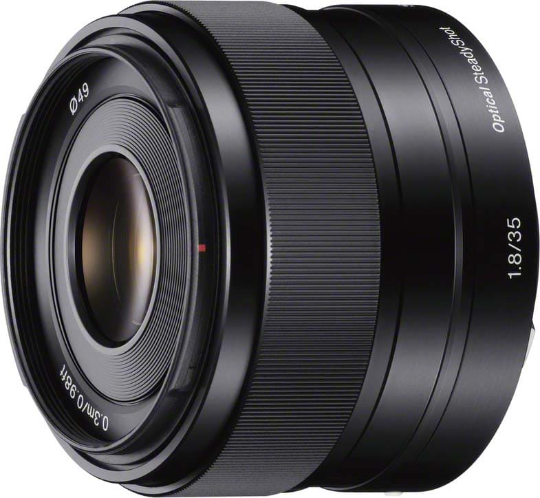 Sony - SONSEL35F18.AE Objektiv NEX,35mm Fixbrennweite, F1.8,in
