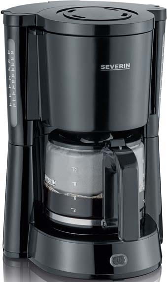 Severin - SEV481500 Kaffeeautomat 10T 1000W 1.25L Glaskanne