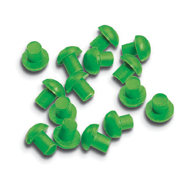 CONCHIGLIA - CON095182044 Acc. per Serie MPE - Segnalino per morsettiera protezione catodica, fissaggio a press., verde