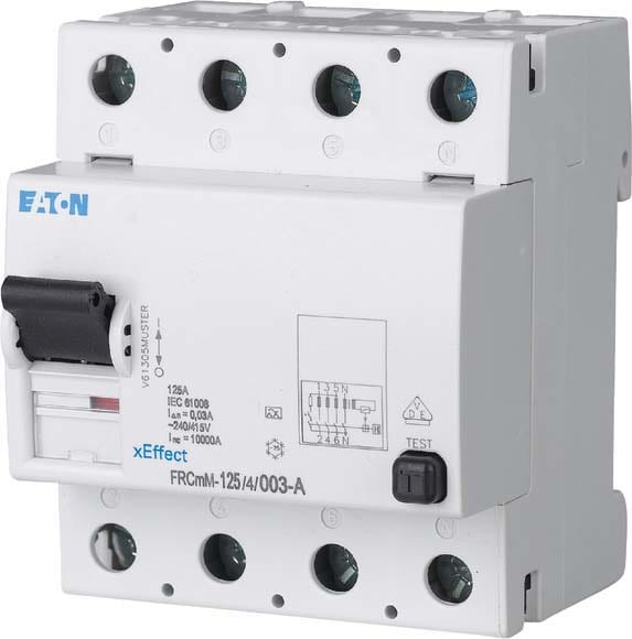 EATON - EAO171182 FRCMM-125/4/03-S/A DIFF.PURO 4P 125A 03-