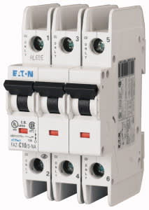 EATON - EAO102247 FAZ-C10/3-NA INT.AUT. UL/CSA 3P 10A C 10