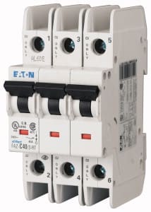 EATON - EAO102280 FAZ-C2/3-RT INT.AUT. UL/CSA 3P 2A C 10KA