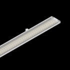 NOVALUX SPA - NOX110402.01 Apparecchio lineare per installazione a binario elettrificato trifase a 7 poli All-Track. Potenza settabile tramite selettore. Ottica a lenti lineari