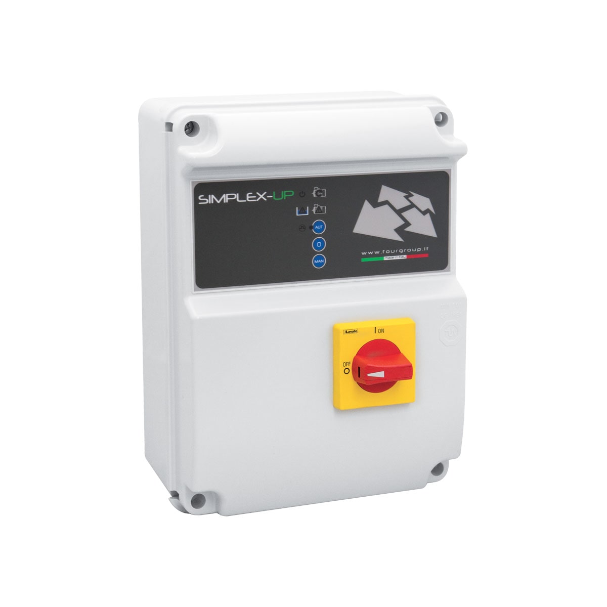 FOURGROUP - FOU013.03 MOD. SIMPLEX-UP-T/10HP QUADRO PER 1 POMP