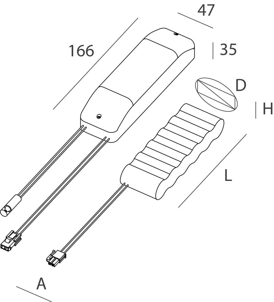 NOVALUX SPA - NOX18003.99 KIT EMERGENZA 3H 9V-58V