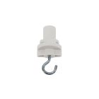 SLV ITALIA SRL - SLV1001393 GANCIO, BINARIO S-TRACK, BIANCO