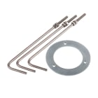 SLV ITALIA SRL - SLV1006382 M-POL ANCORAGGIO A TERRA, INOX