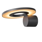 SLV ITALIA SRL - SLV1007236 I-RING, PARETE, 9, 2 W, 3000 K, ANTRACIT