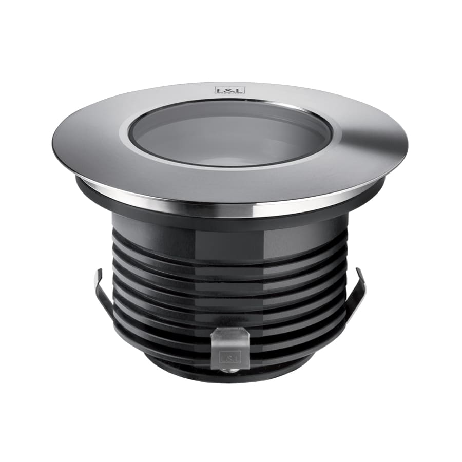 L&L LUCE E LIGHT - L&LSY540005DI SMOOTHY5.4 24VDC 10W 3000K DIFF INOX