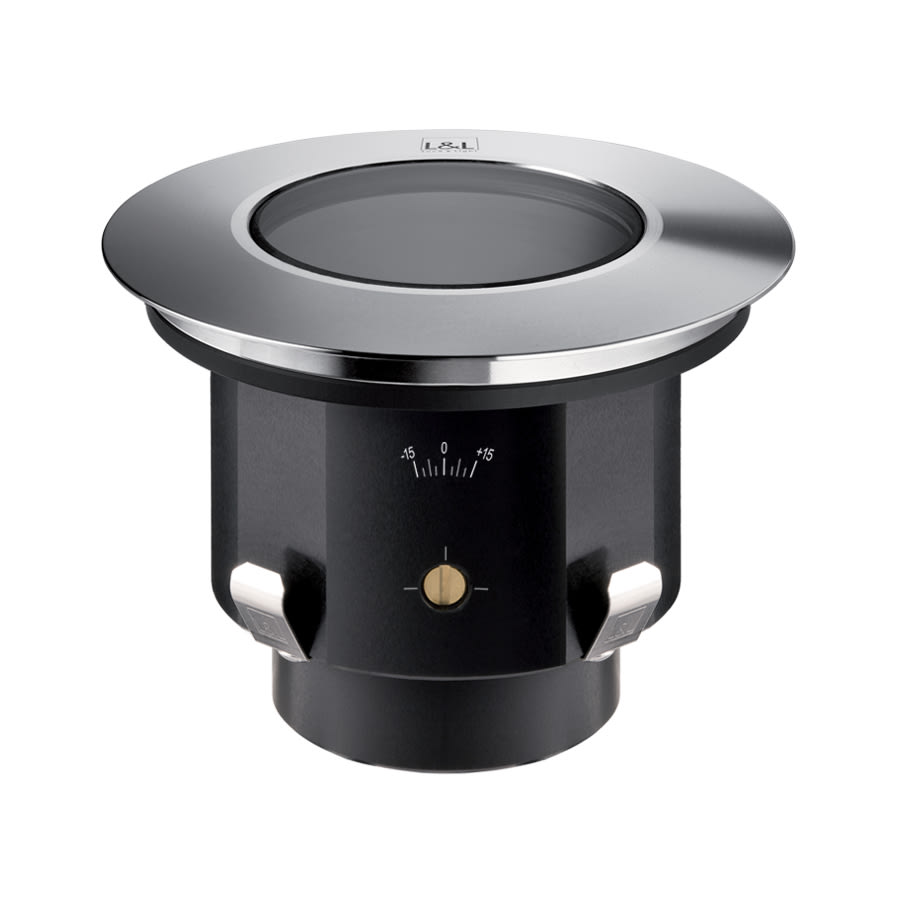 L&L LUCE E LIGHT - L&LSY560205MI SMOOTHY 5.6 24VDC 7W 3000K 34  INOX