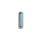 CONCHIGLIA - CON052300001 Serie SMV - Portello in alluminio per palo ottagonale, feritoia 45x186 mm
