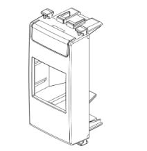 SCHNEIDER ELECTRIC - SNRVDISVIAB ADATT. VIMAR ARKE  BIANCO RJ45