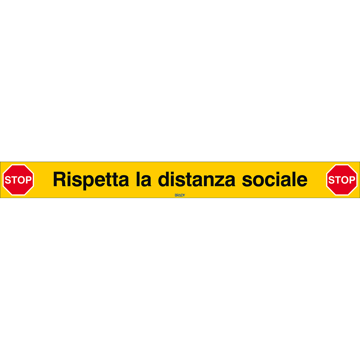 BRADY ITALIA - MOD306834 SOCIAL-DISTANCE-IT 1-SEGNALE